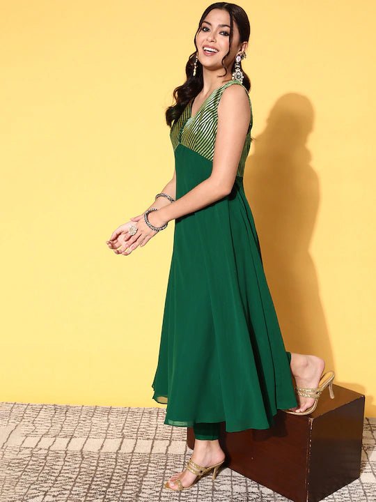 Side slit kurti with brocade pant*... - Rushna collections | Facebook
